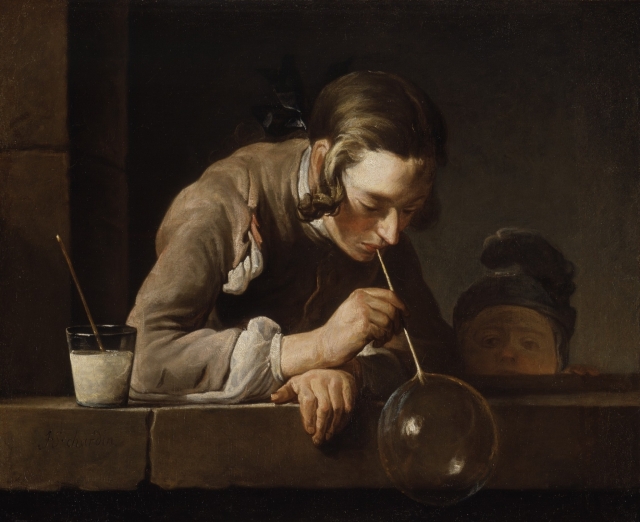 Жан Батист Симеон Шарден. Мыльный пузырь. 1734