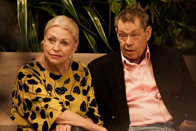 Николай Караченцов с женой Людмилой Поргиной 