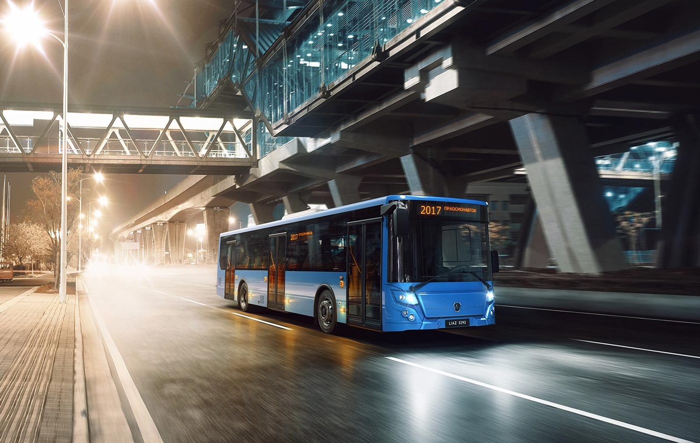 Новый городской автобус ЛИАЗ