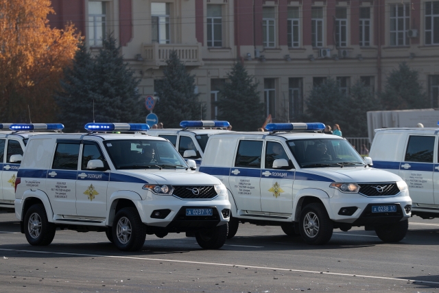 В Ростове-на-Дону прошёл торжественный марш полиции