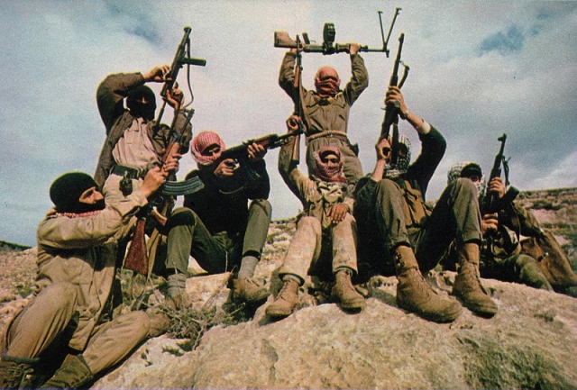 Палестинские боевики. 1969