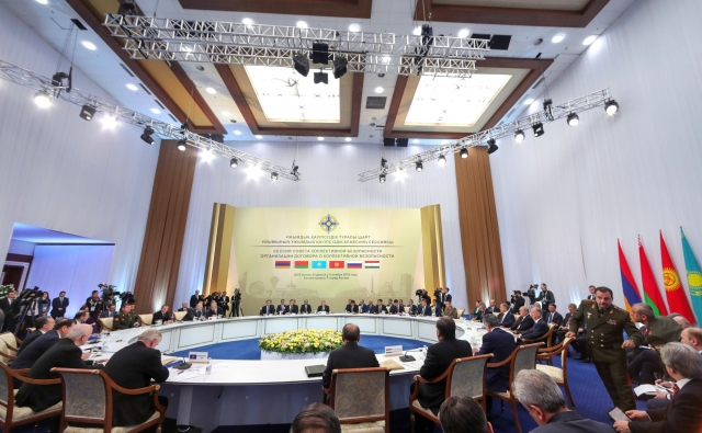 Заседание Совета коллективной безопасности ОДКБ в расширенном составе. Астана. 08.11.2018 