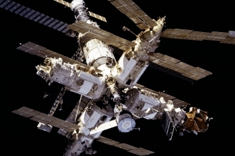 Последняя российская орбитальная станция «Мир»