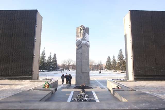 «Монумент Славы в честь подвига сибиряков в годы Великой Отечественной войны» в городе Новосибирске