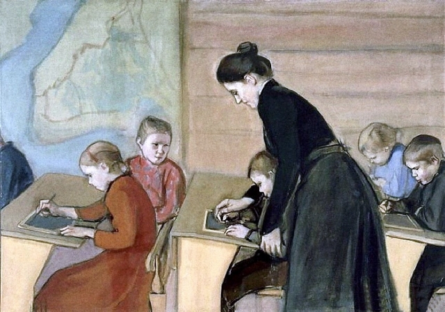 Магнус Энкель. Начальная школа. 1899
