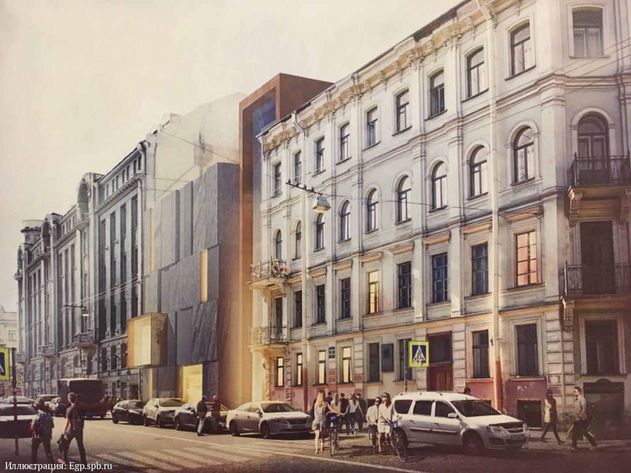 Проект нового здания Музея Ф.М. Достоевского