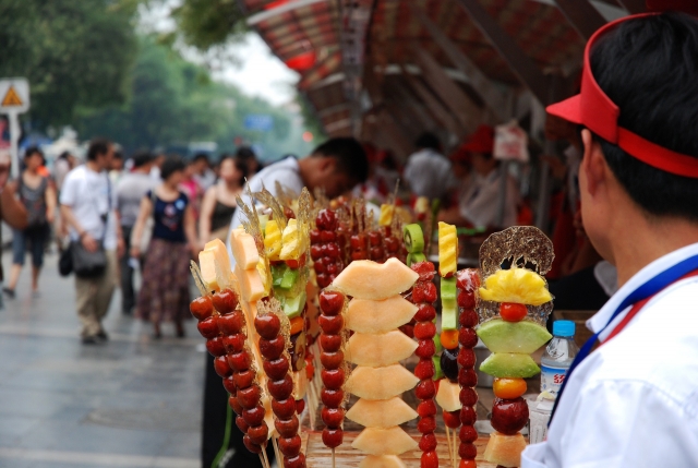 В южном Китае проводится ежегодная китайско-вьетнамская пограничная ярмарка