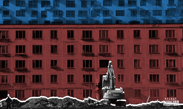 Молчание Собянина, треск реновации и страсти по парковкам: Москва за неделю