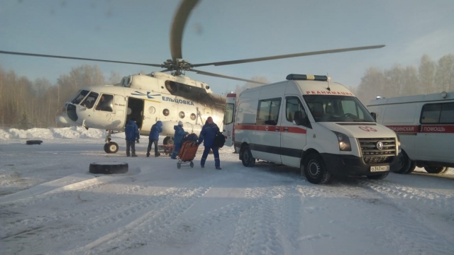 ЧП с вертолётом в Томской области: известно о состоянии пострадавших