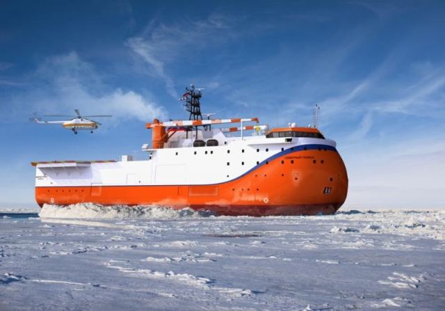 В Петербурге началось строительство арктической платформы «Северный полюс»