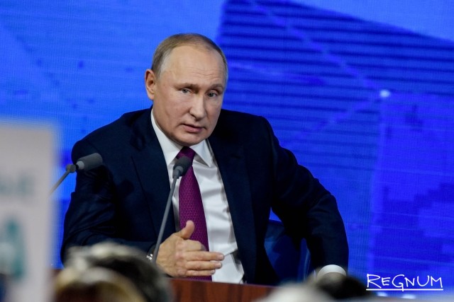 Пресс-конференция Владимира Путина 