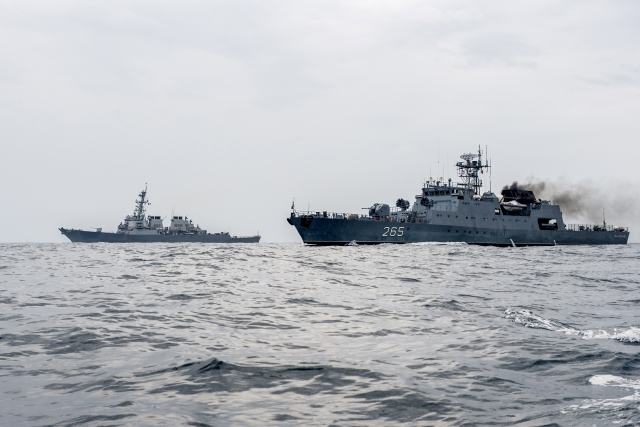 Учения с участием ВМС США в Черном море 