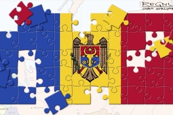 Флаг Молдавии. Ольга Шклярова © ИА REGNUM
