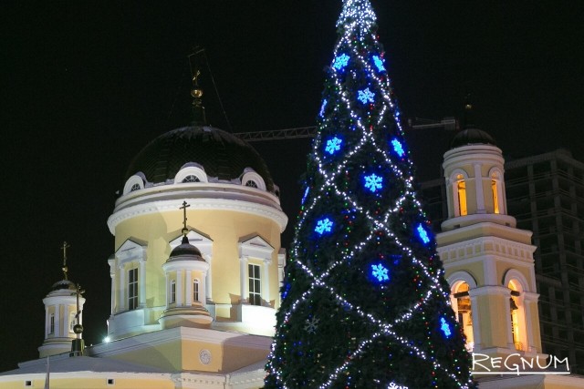 Рождество в Екатеринбурге: фоторепортаж