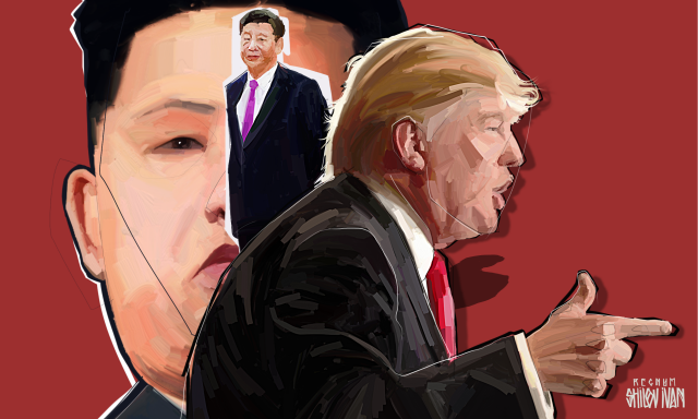 Дональд Трамп между Си Цзиньпином и Ким Чен Ыном
