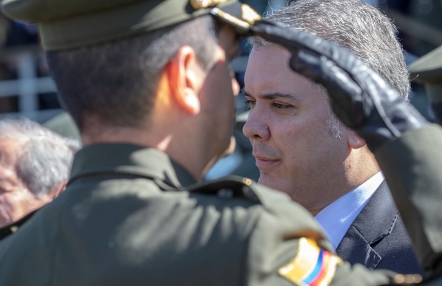 Президент Колумбии прибыл на место теракта в Боготе