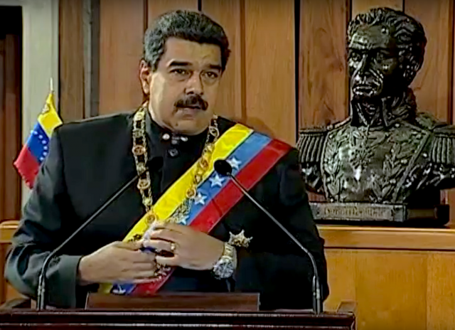 Президент Венесуэлы Николас Мадуро 