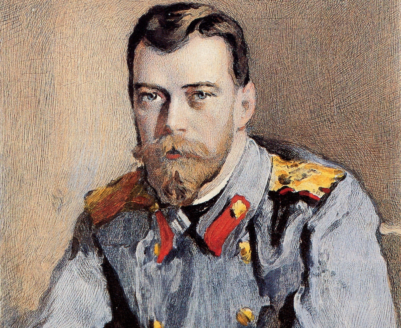 Валентин Серов портрет императора Николая II
