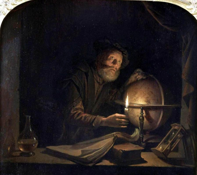 Герард Доу. Астроном. 1650-1655