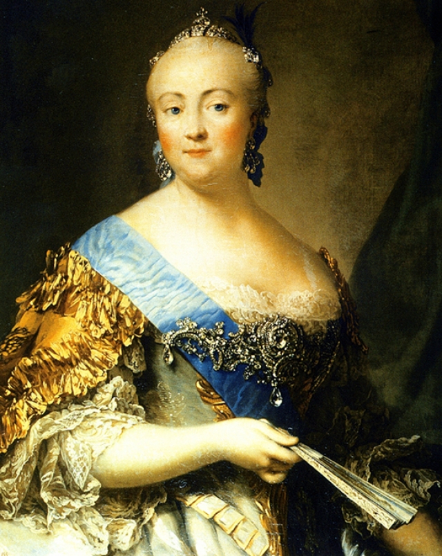 Виргилиус Эриксен. Императрица Елизавета Петровна. 1757