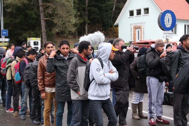 Мигранты в Австрии