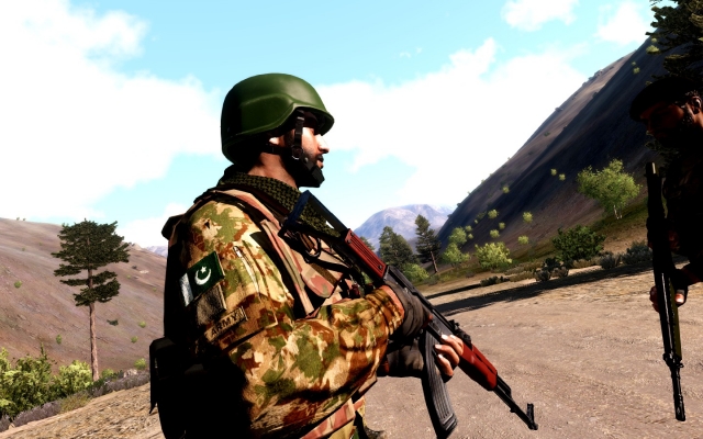 Пакистан обстрелял индийскую армию на границе