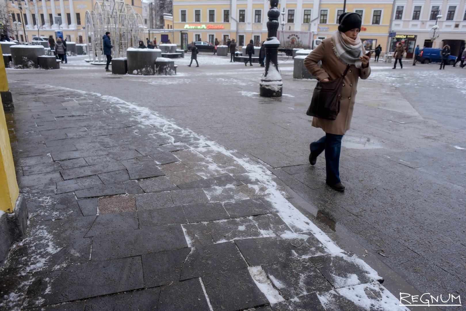 Тротуары в москве