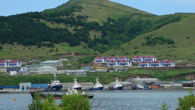 Село Малокурильское, o. Шикотан 