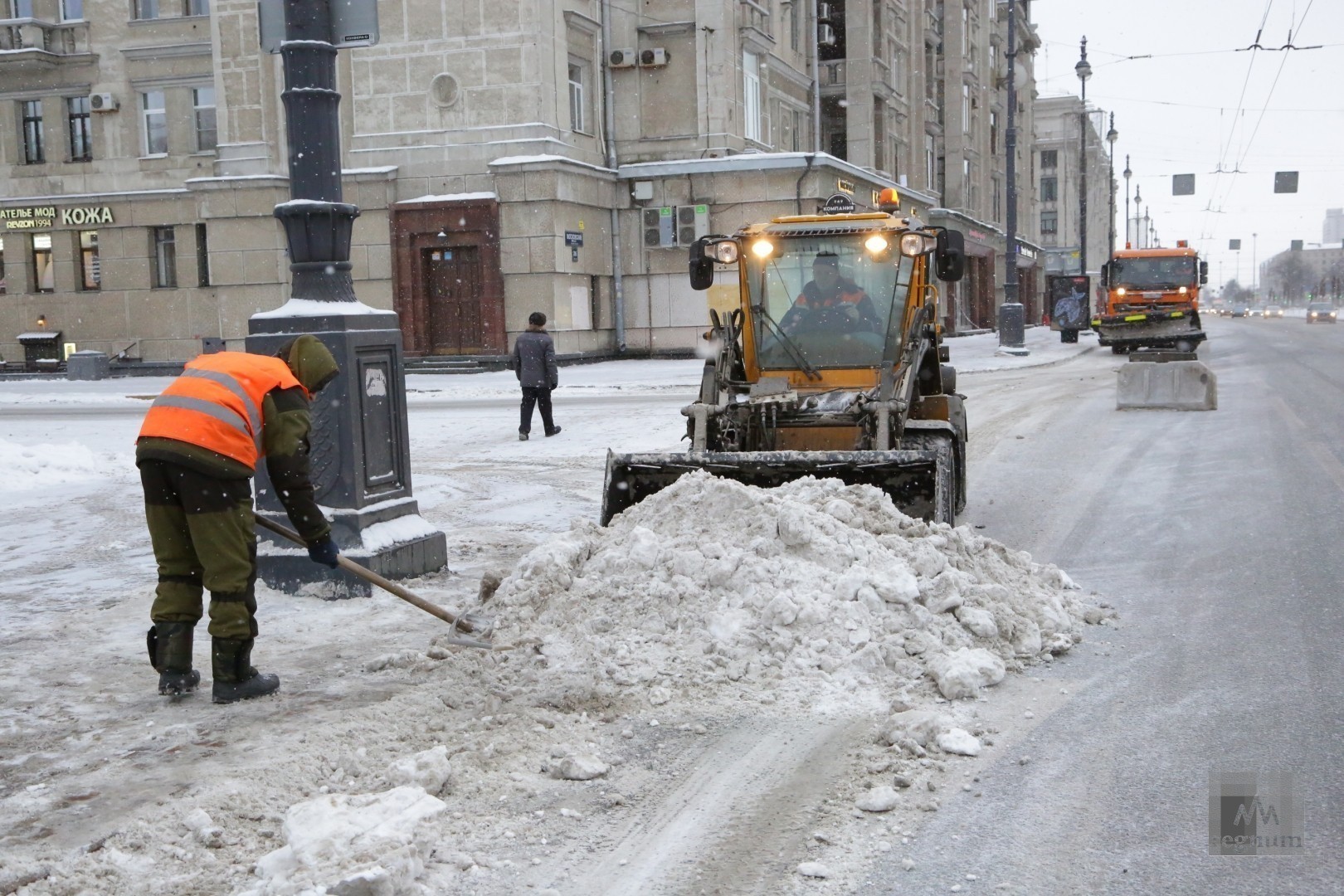 санкт петербург уборка снега