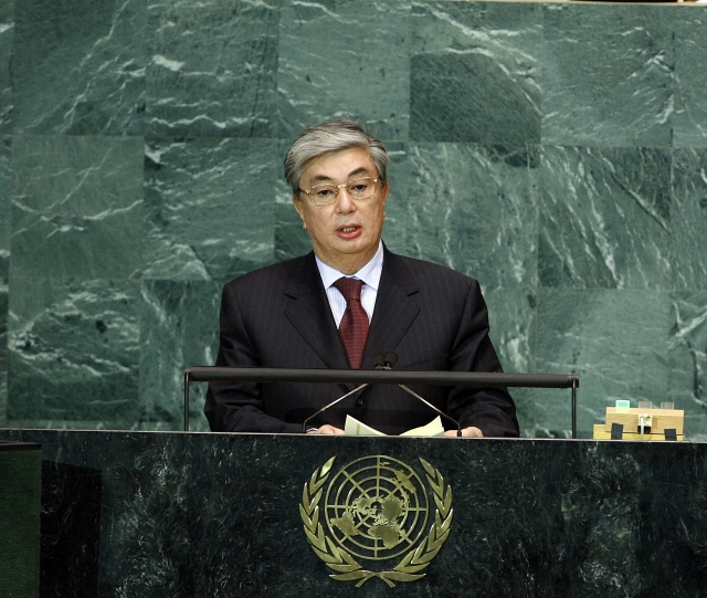 Касым-Жомарт Токаев в ООН 