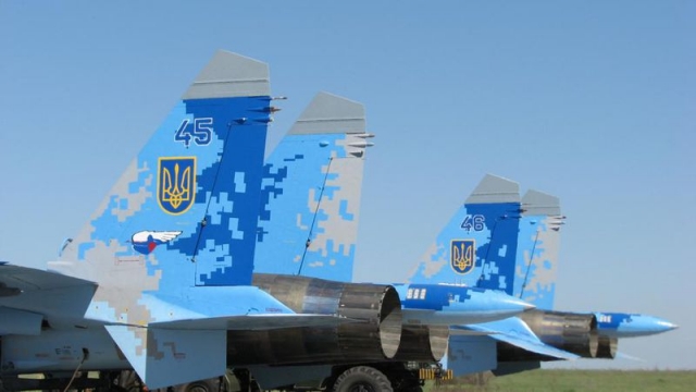 Над Азовским морем летали истребители и штурмовики ВВС Украины?