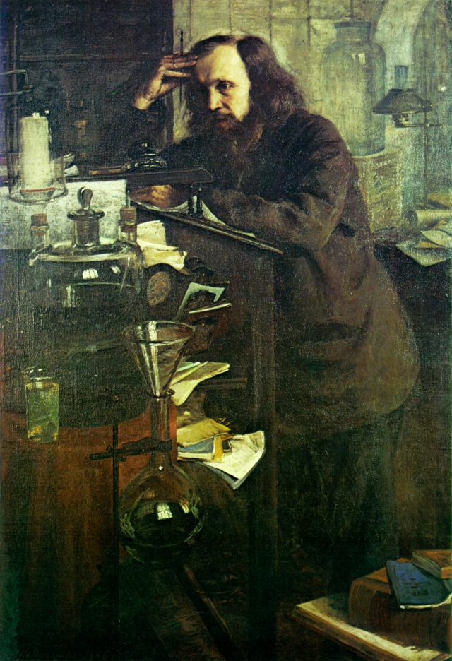 Николай Ярошенко. Дмитрий Менделеев. 1886