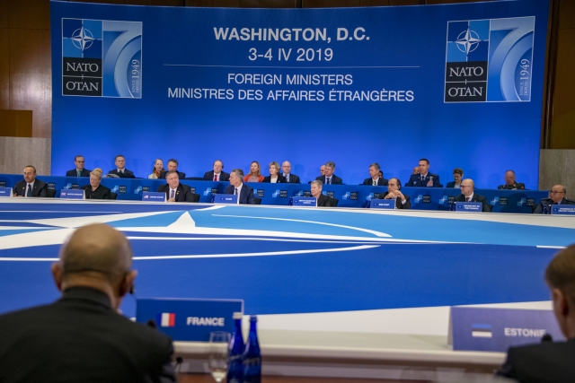 Встреча министров иностранных дел стран НАТО в Вашингтоне 