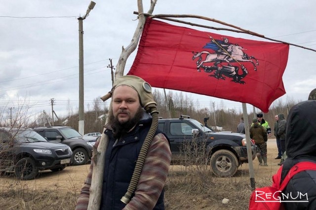 Из-за мусора жители Подмосковья требуют отставки губернатора Воробьёва
