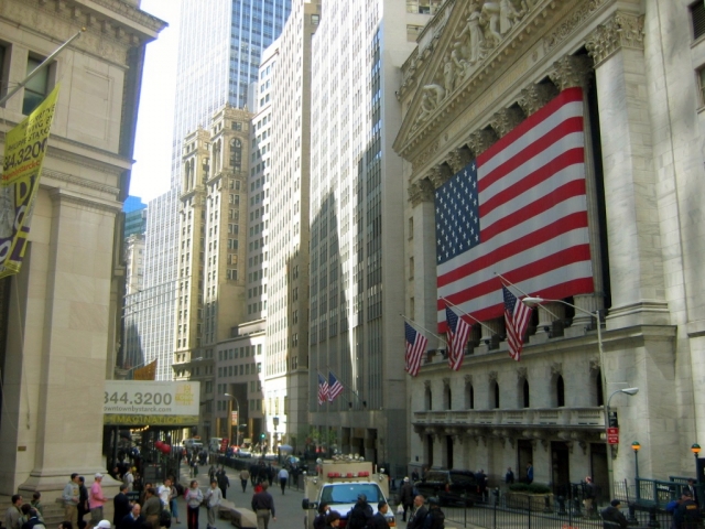 Нью-Йоркская фондовая биржа. Уолл-стрит