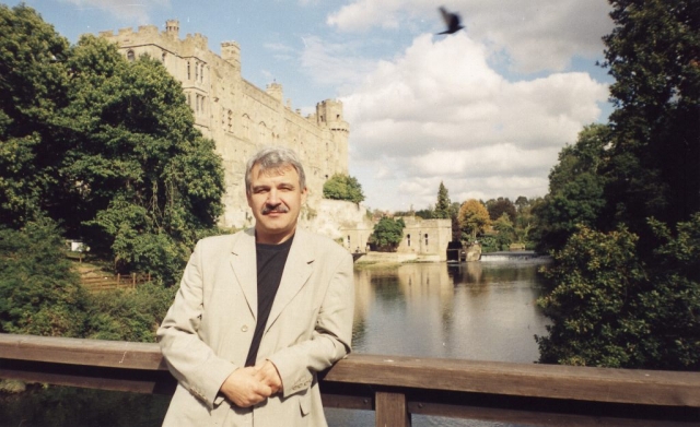 Замок Уорвик на Эйвоне, стажировка в Великобритании осенью 2002 г