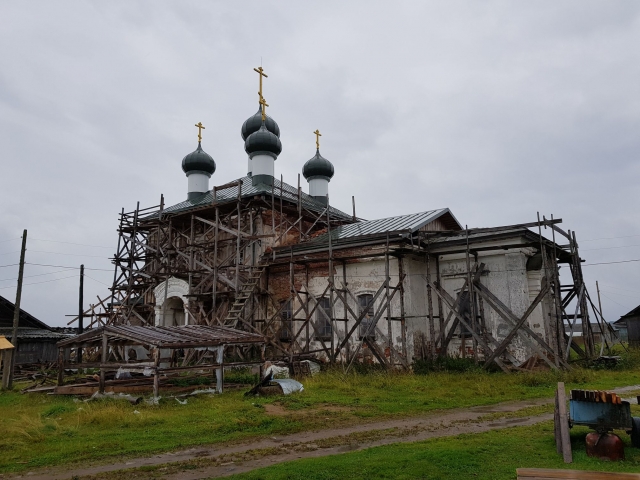 Успенская (1854 г.) церковь деревни Погост — главный собор Кенозерья