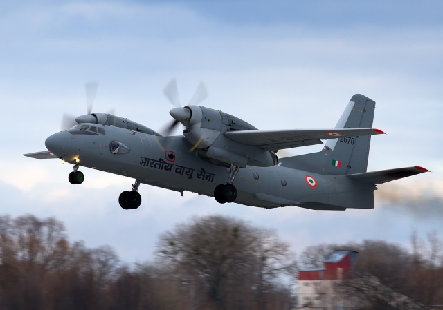 Разбился военно-транспортный самолет Ан-32 ВВС Индии