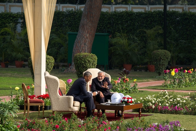 Встреча Нарендры Моди и Барака Обамы 