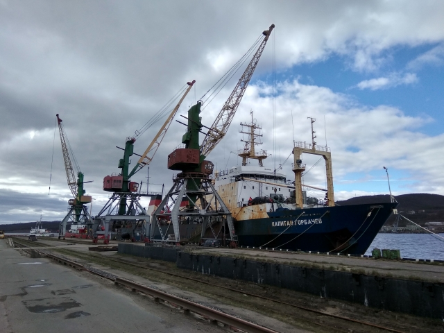 Почти на 40% упал грузооборот в Мурманском морском рыбном порту