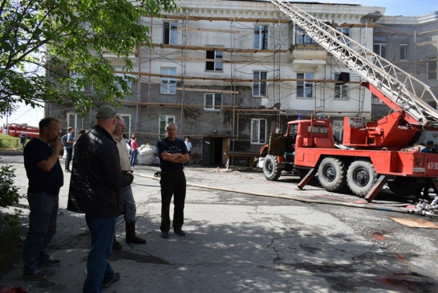 В Челябинской области сгорел жилой дом, введён режим ЧС