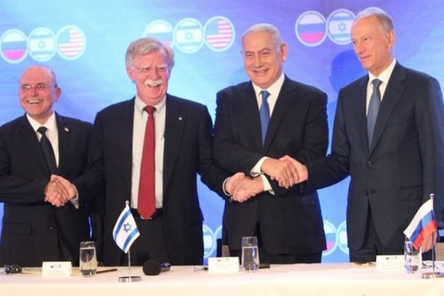 Встреча секретарей советов безопасности России, Израиля и США 