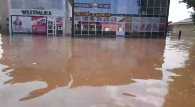 Последствия наводнения в Приангарье