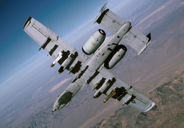 Штурмовик A-10C Thunderbolt II ВВС США
