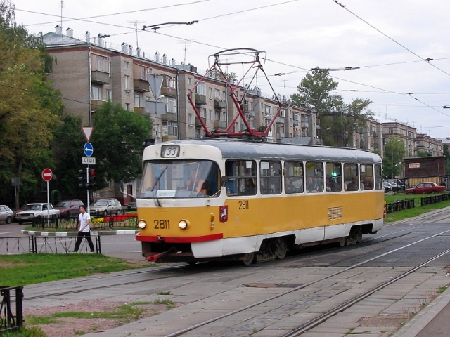 Московский трамвай фото