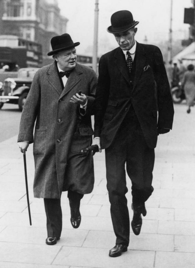 Лорд Галифакс и Черчилль