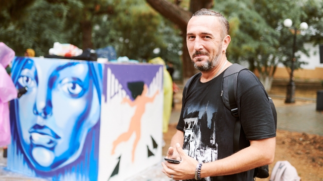 Стрит-арт-художники РФ провели фестиваль уличного искусства в Крыму