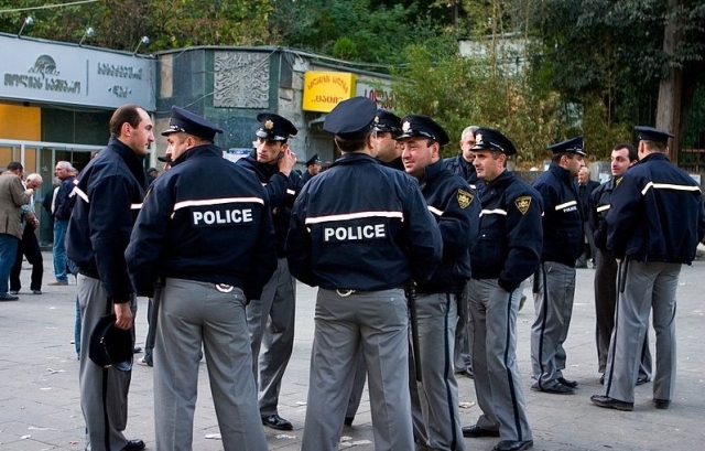 Грузинская полиция 