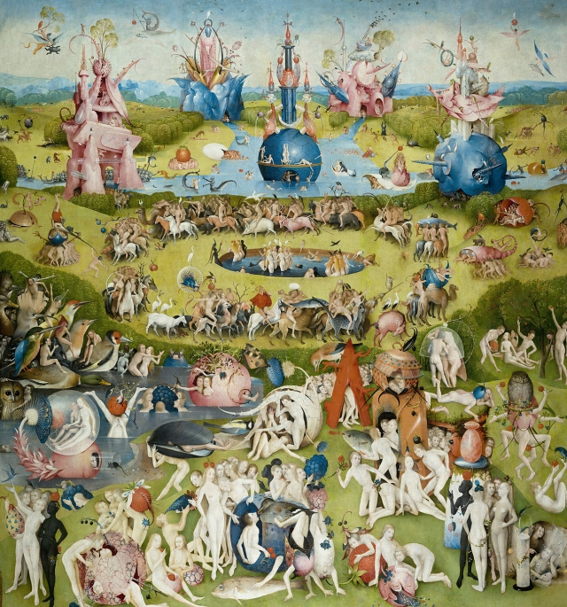Иероним Босх. Сад земных наслаждений (центральная часть триптиха). 1490 – 1510