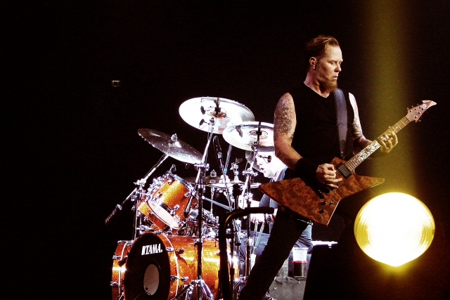 Выступление группы Metallica 